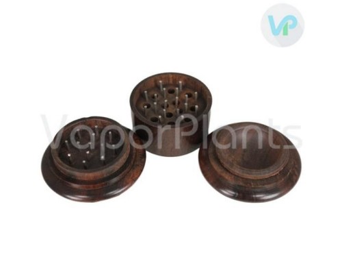 Wooden Herb Grinder - 3 Piece