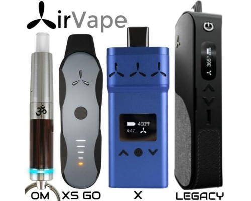 AirVape X, XS GO, OM or Legacy Vaporizer for Dry Herb, Wax