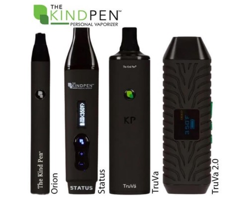 Kind Pen Herbal Vaporizers side by side - Orion, Status, TruVa