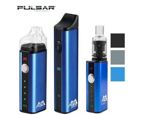 Pulsar APX, Smoke Wax and Herbal Vaporizer side by side