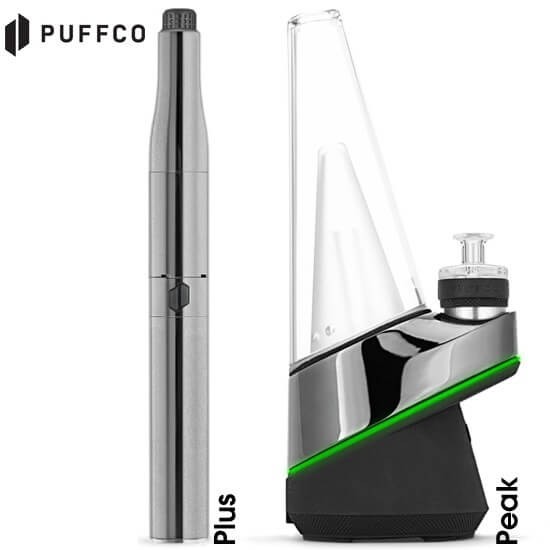 Puffco Plus or Peak Vaporizers - Best Portable Vapes for Wax, Oil