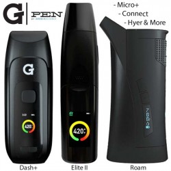 G Pen Complete Vaporizer Collection - Dash+, Elite 2, Roam