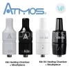 Atmos Kiln and Kiln RA attachments all colors side by side