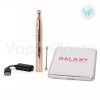KandyPens Galaxy Tornado Vape Pen for Wax and Oil next to box and accessories