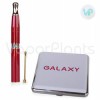 KandyPens Galaxy Vaporizer for Wax and Oil next to box and accessories