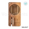 Magic Flight Launch Box Walnut Wood Front View