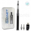 Vaporite Garnet Mini Vape Pen next to Box and Accessories