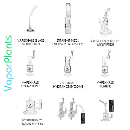 VapeXhale Cloud Evo Different Mouthpieces