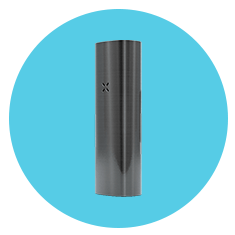 Pax 2 Vaporizer for Dry Herbs on Blue Back Ground