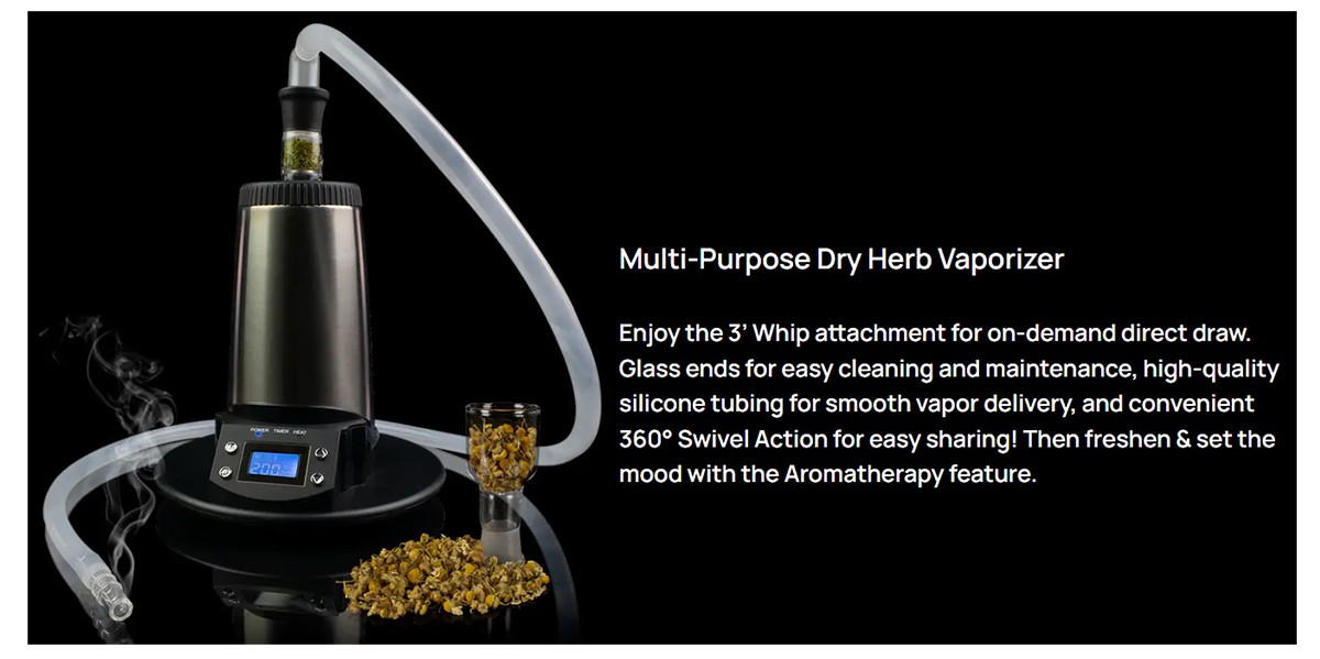 Arizer V-Tower Herbal Vaporizer Uses