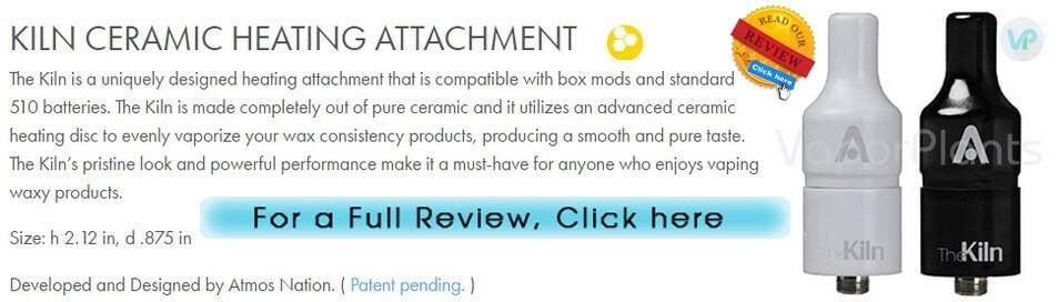 Click Here to see Our Full Review of Kiln Attachment Atmos Kiln 510 Attachment Information