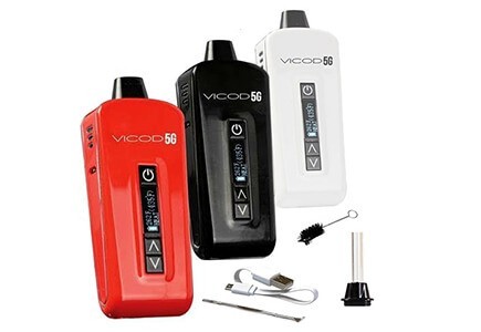 Atmos Vicod 5G in white, red and black