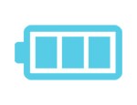 Fully Charged Battery Icon by VaporPlants