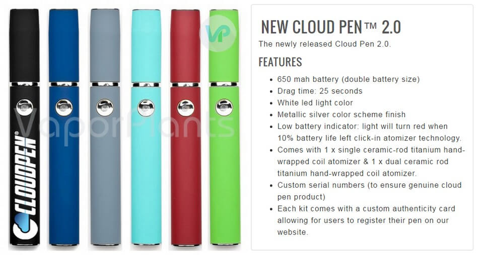 Cloud Pen 2.0 DabPen Information