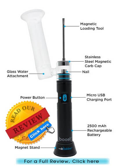 Dr Dabber Boost Marijuana Wax Vaporizer Review