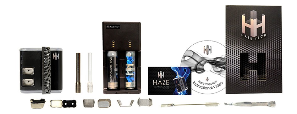 Haze Vaporizer Kit and all Accessories