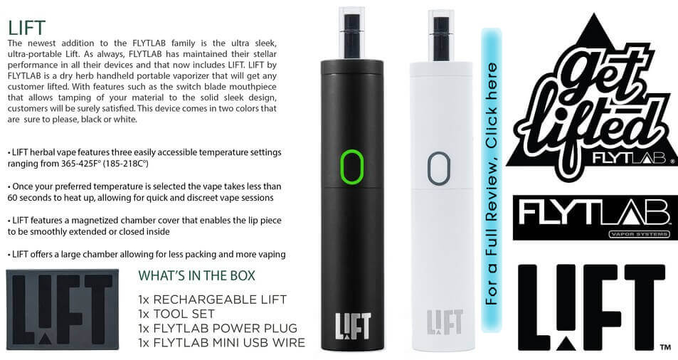 FlyTLAB Lift Vaporizer for Weed Information