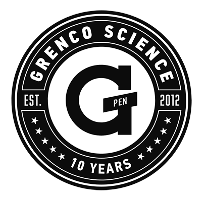 Grenco Science Vaporizers 10 Years Emblem