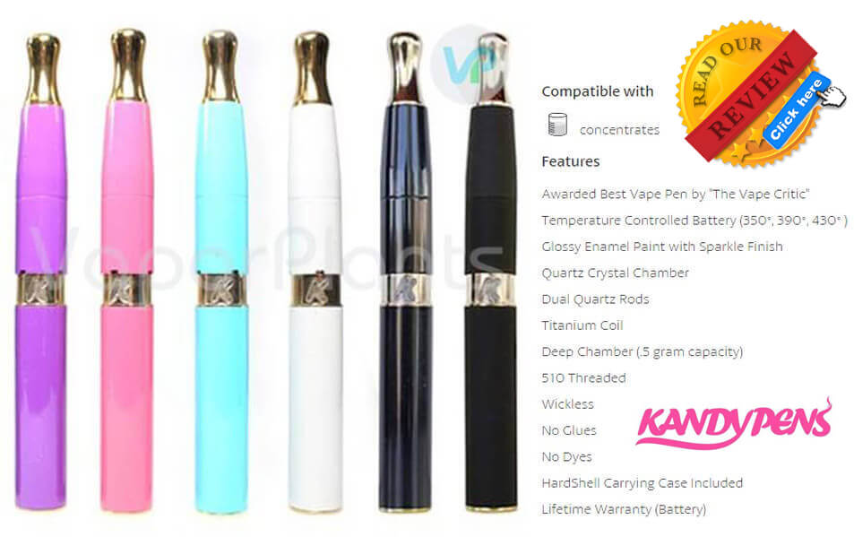 KandyPens Galaxy Vaporizer for Cannabis Wax Description