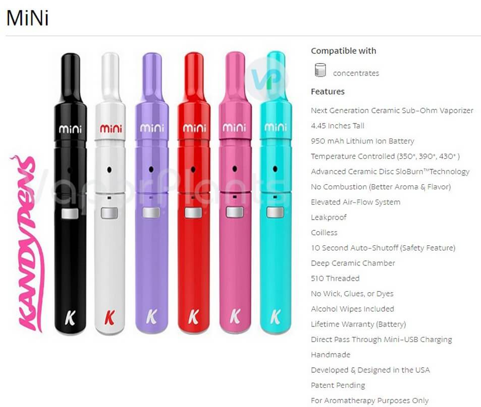 KandyPens MiNi Vaporizer Description