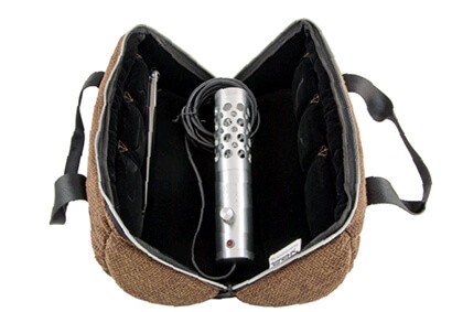 Life Saber Vaporizer inside the carrying case