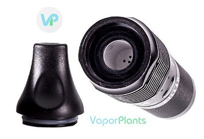 Atmos Pillar heating chamber for dry herb shown
