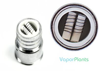 KandyPens Executive heating chamber for wax, showing ceramic dual titanium rod atomizer