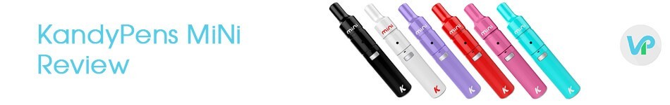 KandyPens Mini in red, black, purple, white, black and blue