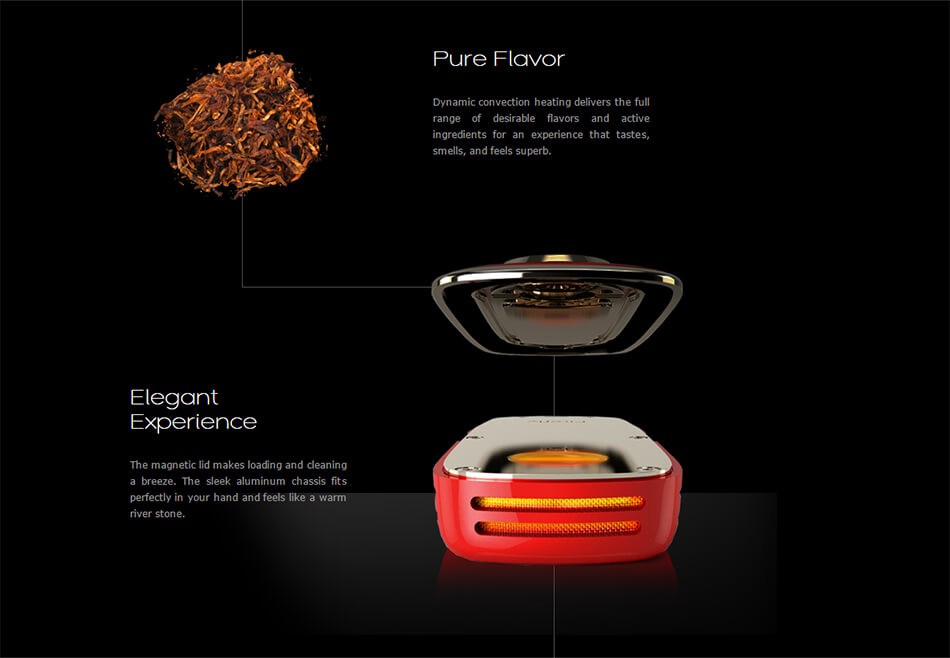 Firefly Vaporizer for dry herbs Features