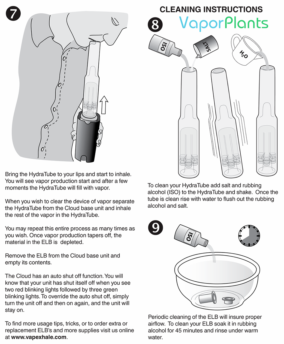 VapeXhale Cloud Evo How to clean a Vaporizer