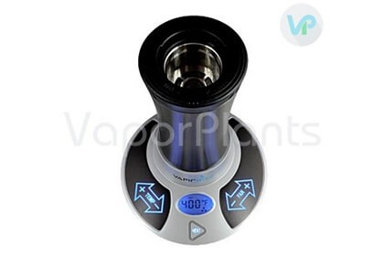 Vapir Rise desktop vaporizer shown from the top angle