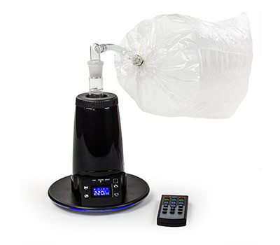 Arizer Extreme Q Desktop Vaporizer With a Balloon Bag