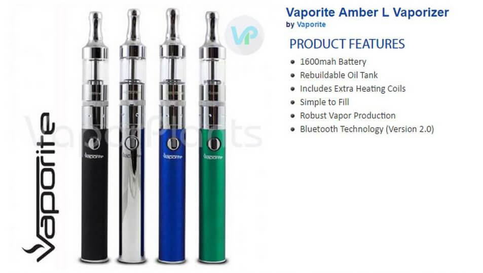 Vaporite Amber L e-Liquid Vape Information