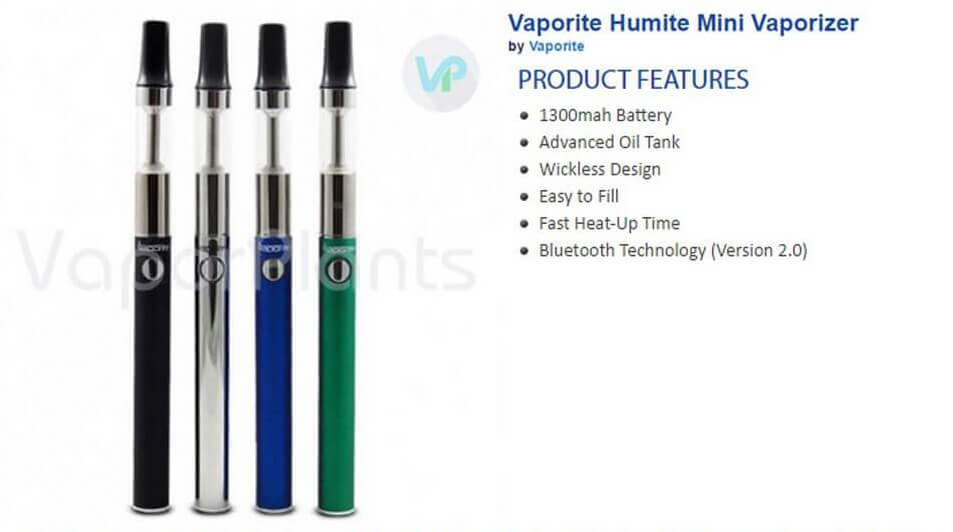 Vaporite Humite Mini e-Juice Vape Information
