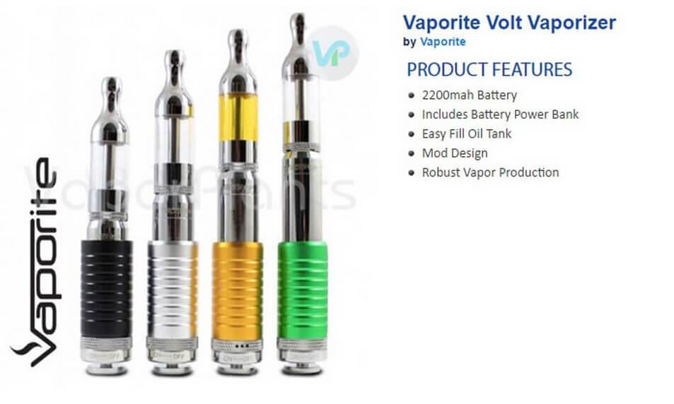 Vaporite Volt Oil Vaporizer Information