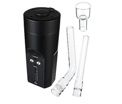 Arizer Solo Black with all Mouthpieces