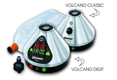 Volcano Classic Vaporizer and Volcano Digit Vaporizer